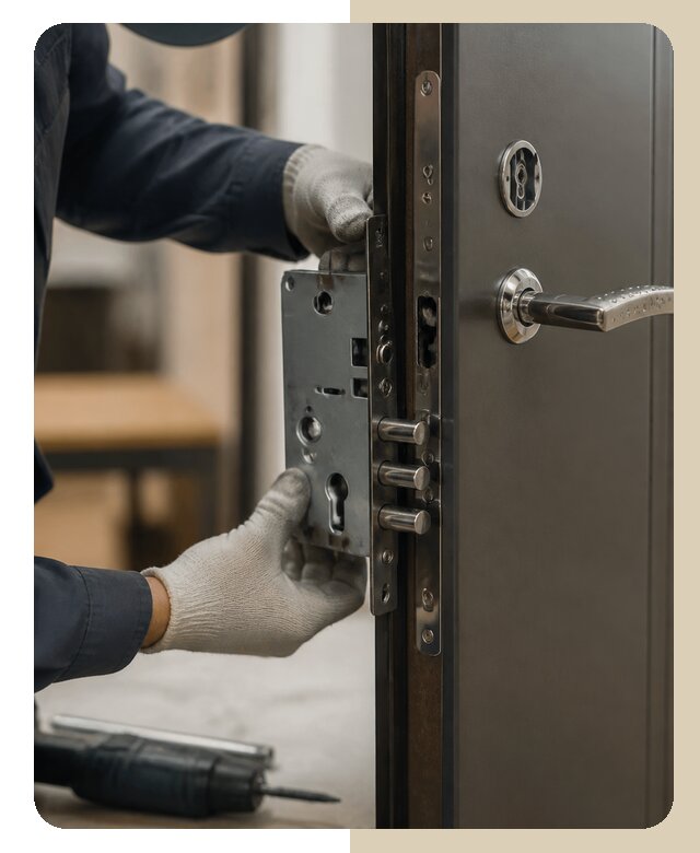 Установка дверного замка в Энгельсе по цене от 3731 р. | ДвериЛегко-Энг